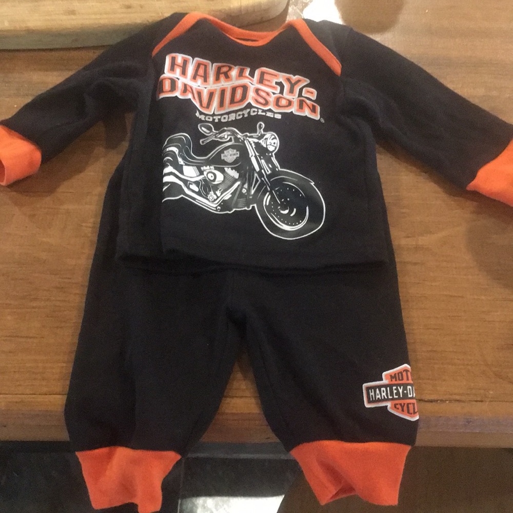 Baby Harley Davidson outfit